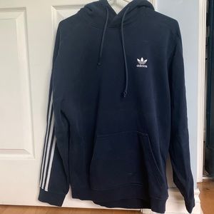 Navy blue Adidas hoodie. Men’s medium.